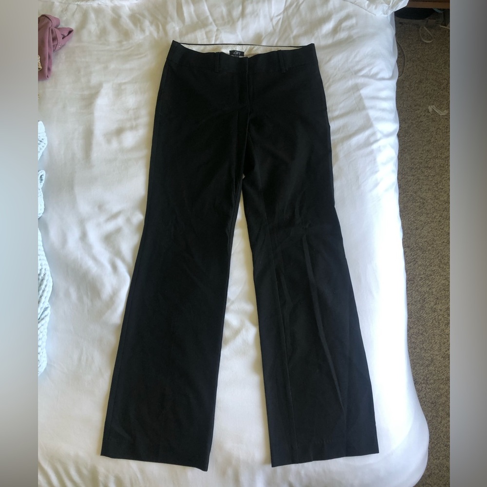 LOFT Black Marisa Trouser